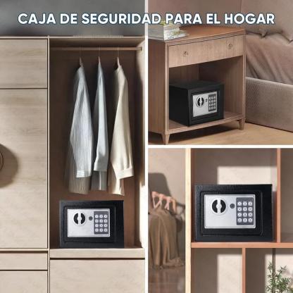 Caja Fuerte Digital De Alta Seguridad Con Código Y Llave