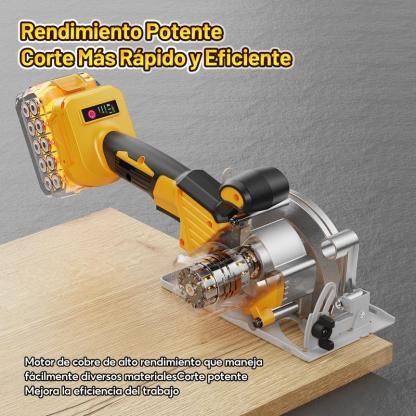 Sierra Circular Inalámbrica de 5 Pulgadas Con Mango