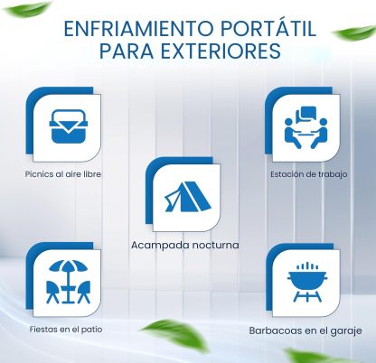 Enfriador evaporativo Hessaire MC37M de 3100 CFM