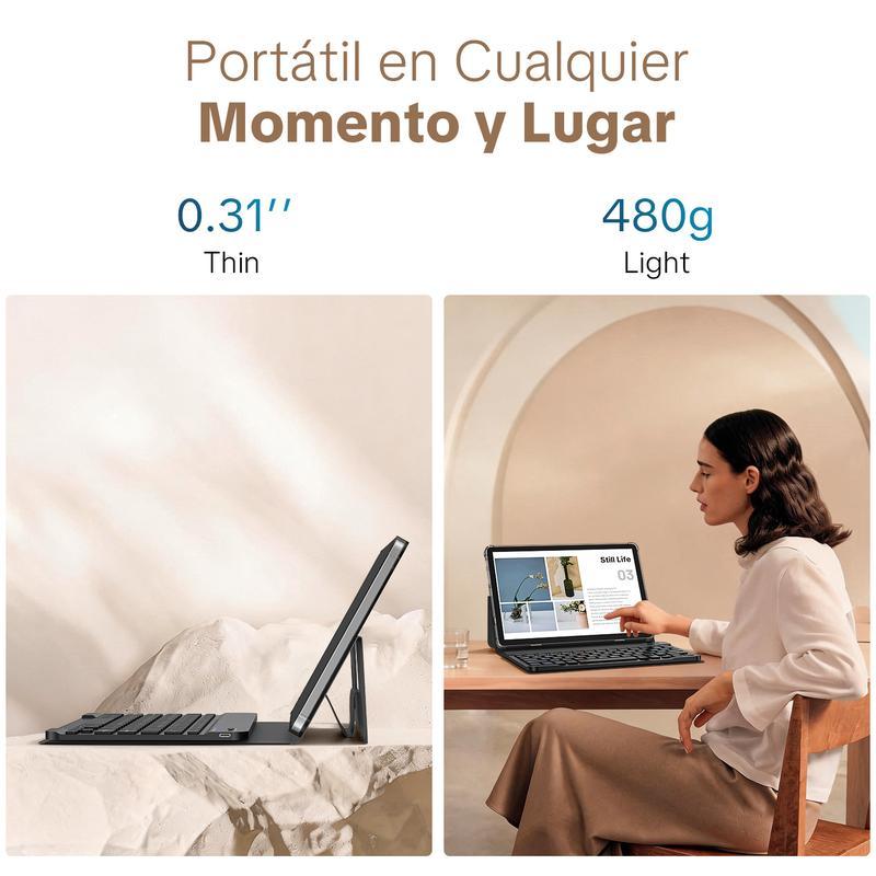 10.1 Inch Tablet | 8 Core Android 15.0 | 8GB RAM 256GB Storage | Dual Cameras | Bluetooth-compatible  | Batería 10000mAh | WiFi 5G |