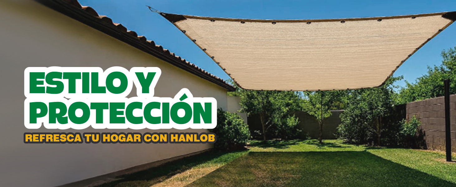 Malla Sombra para jardin