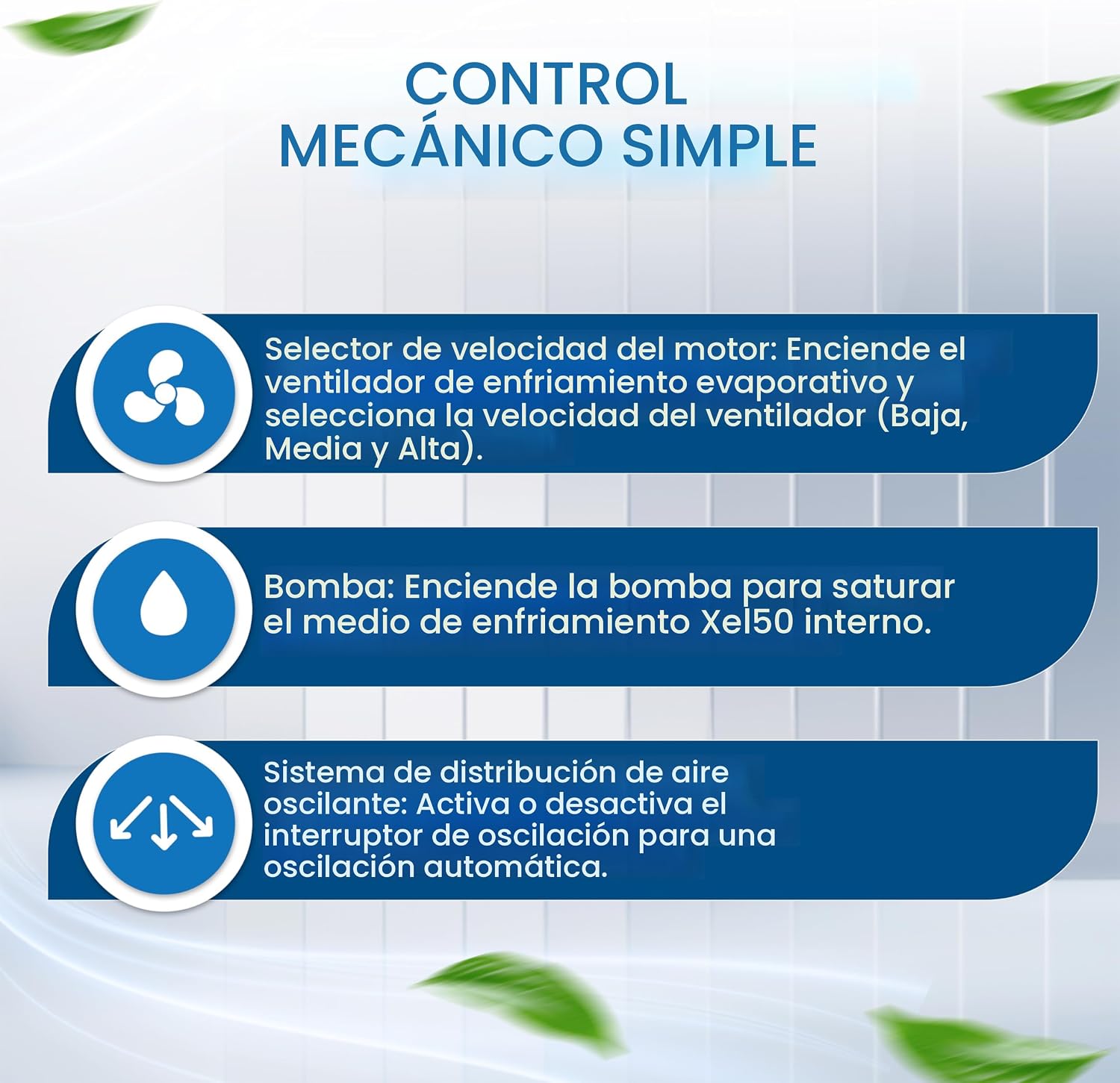 Enfriador evaporativo Hessaire MC37M de 3100 CFM