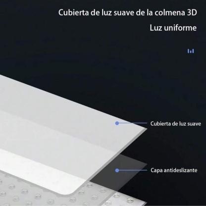 Toptech Lámpara de Maquillaje LED Estudio Fotográfico Portátil 2700k-7500k con Panel de Iluminación