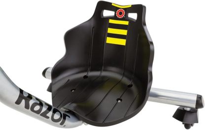 Razor PowerRider 360, Triciclo Eléctrico, Giros y Deslizamientos de 360 ​​Grados y Derrapes, Hasta 14 km/h, Hasta 30 minutos, Doble Corona Manillar, Rueda Delantero 200mm, 8+, 54 kg