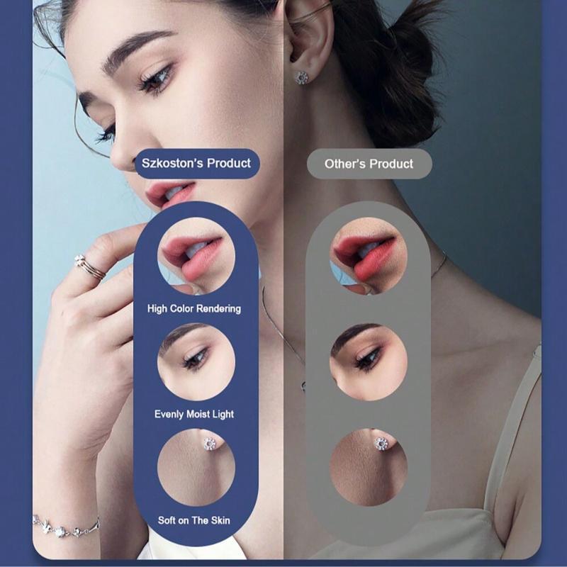 Toptech Lámpara de Maquillaje LED Estudio Fotográfico Portátil 2700k-7500k con Panel de Iluminación