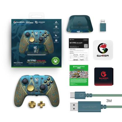 GameSir G7 Pro WUCHANG: Edición Plumas Caídas | Controlador inalámbrico para Xbox