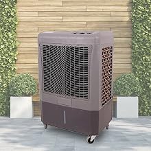 Maximize airflow &amp;amp; cool larger areas with our high-performance evaporative air cooler.