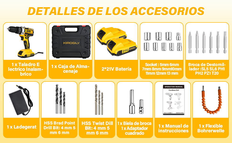 taladro inalámbrico 
