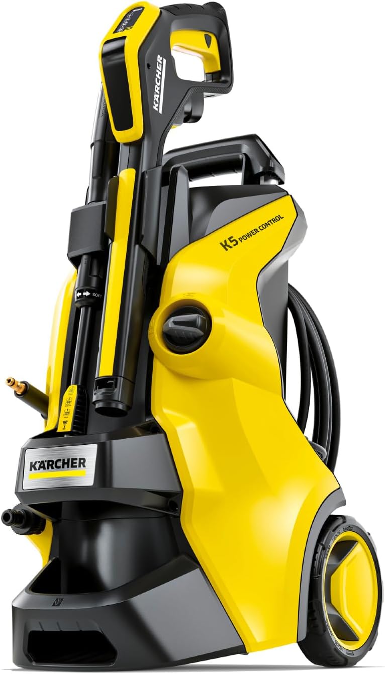 Kärcher K 2 Power Control MAX 2000 PSI Lavadora a presión eléctrica con 2 Varillas de pulverización y Manguera de 26 pies, 1.45 GPM