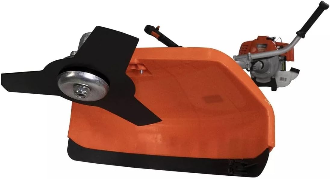 Desmalezadora RAPTOR Delta350, Motor Gasolina 2 Tiempos 52cc 2.5 HP, Tubo Plegable, Cabezal, Cuchilla, Arnés, Negro