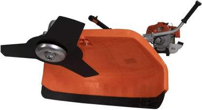 Desmalezadora RAPTOR Delta350, Motor Gasolina 2 Tiempos 52cc 2.5 HP, Tubo Plegable, Cabezal, Cuchilla, Arnés, Negro