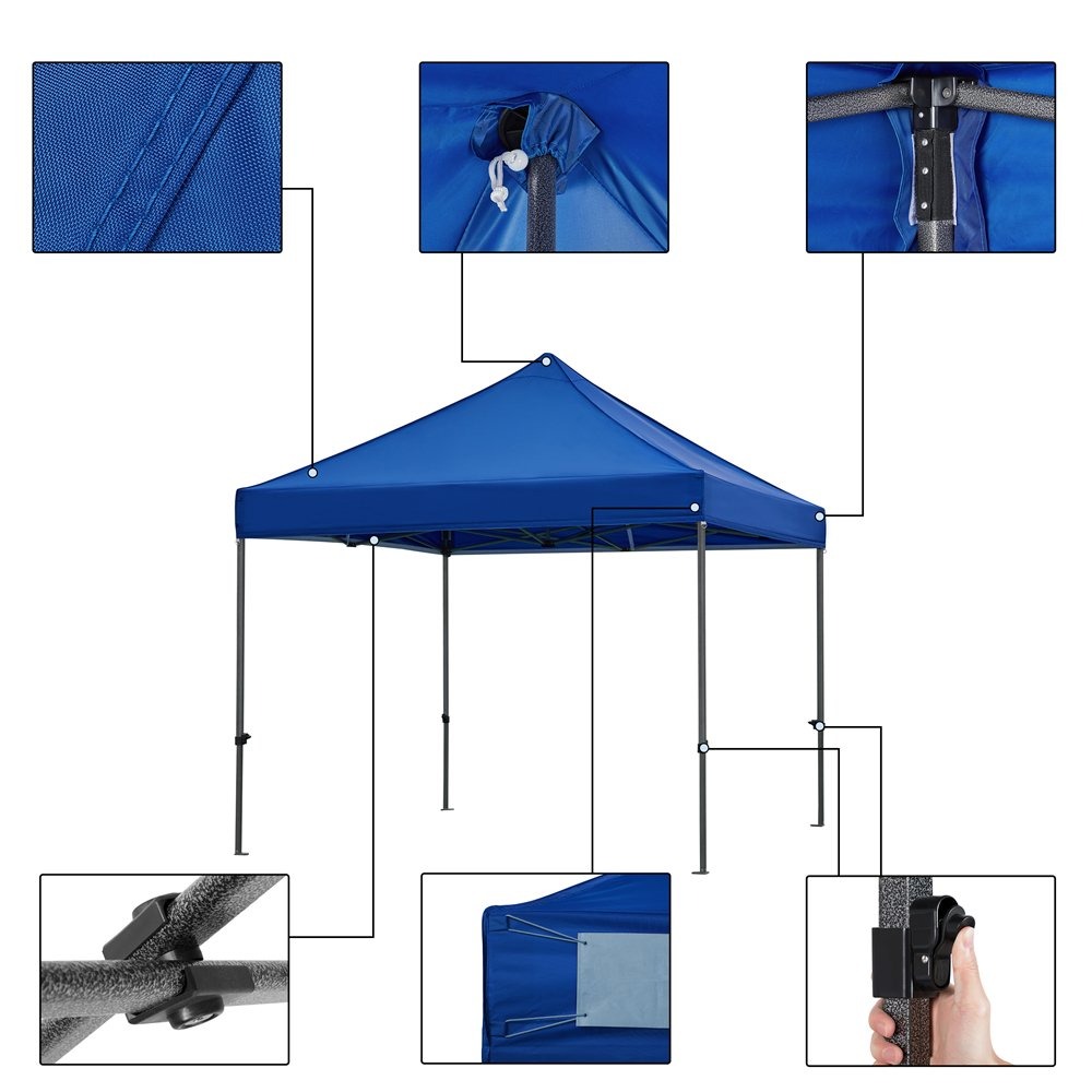 Carpa Toldo Plegable 3x3 Impermeable Reforzado Uso Rudo