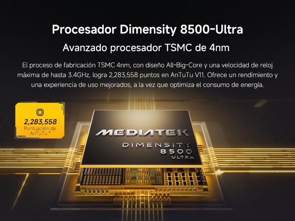 POCO X8 Pro | Con regalo exclusivo | Procesador Dimensity 8500-Ultra | Bater&iacute;a de 6500mAh (t&iacute;p) con HyperCharge de 100W | Pantalla AMOLED ultrabrillante de 1.5K y 120Hz | C&aacute;mara Sony IMX882 de 50MP con OIS | Resistencia al polvo y al agua IP68