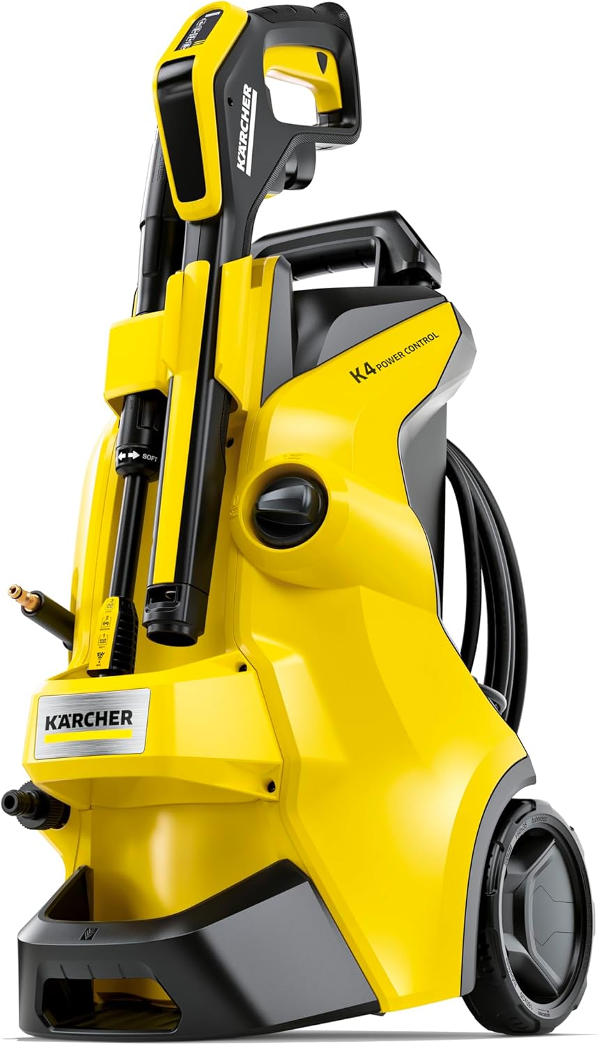 Kärcher K 2 Power Control MAX 2000 PSI Lavadora a presión eléctrica con 2 Varillas de pulverización y Manguera de 26 pies, 1.45 GPM