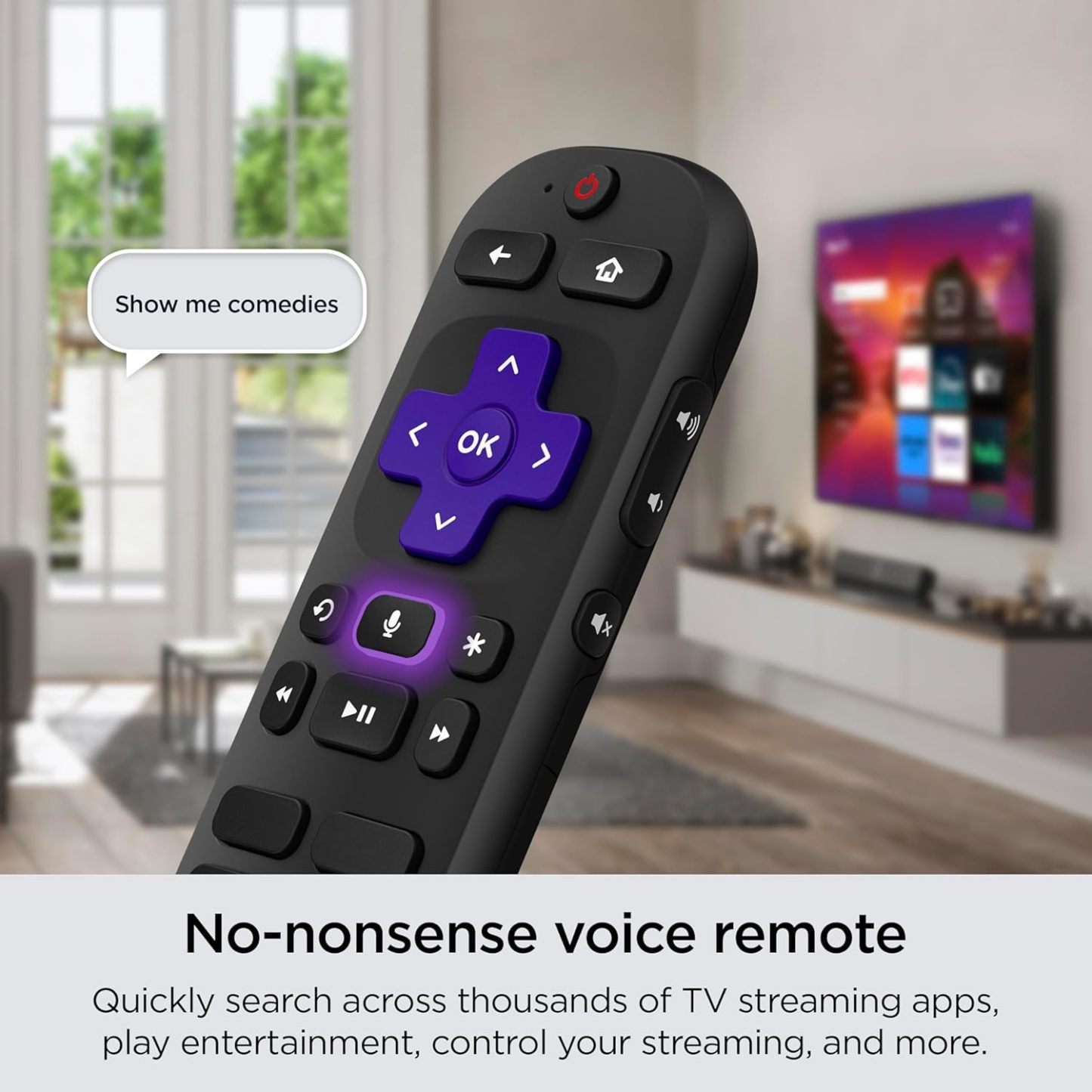 Roku Smart TV 2025 - Serie Selecta de 40 Pulgadas, TV Full HD de 1080p - RokuTV con Control Remoto de Voz - Televisión LED de visualización Plana con Wi-Fi para transmitir Noticias Locales en Vivo