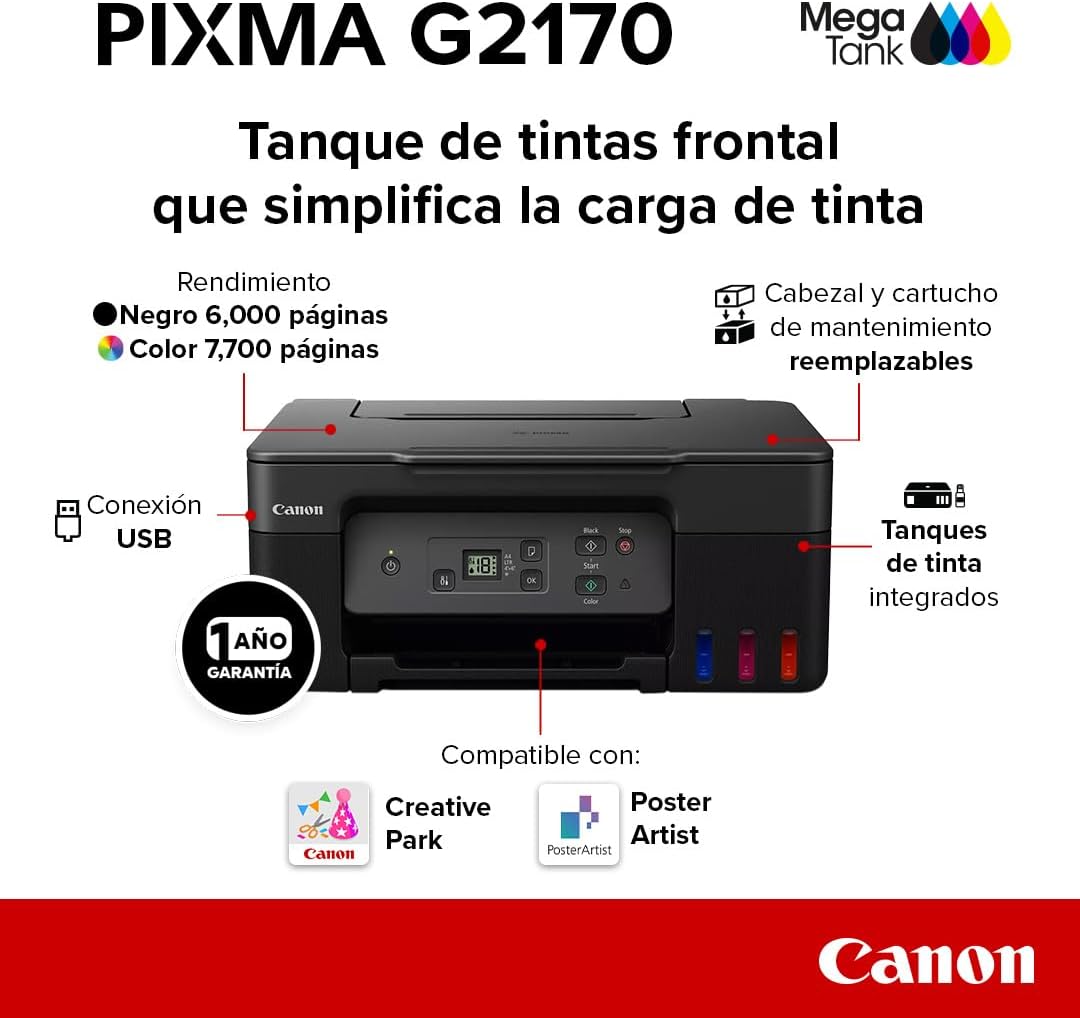 Canon Multifuncional PIXMA G2110