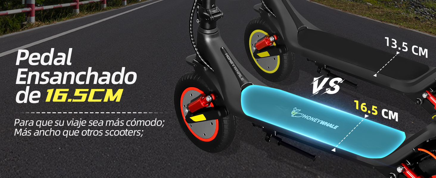 HONEYWHALE M1 MAX Scooter El&eacute;ctrico Plegable para Adultos,