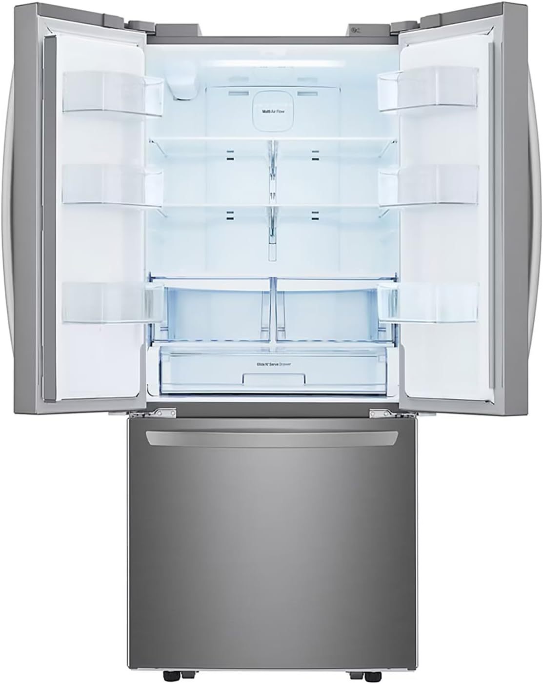 REFRIGERADOR 22" COLOR ACERO INOX FRENCH DOOR INVERTER MARCA LG GM22SGPk