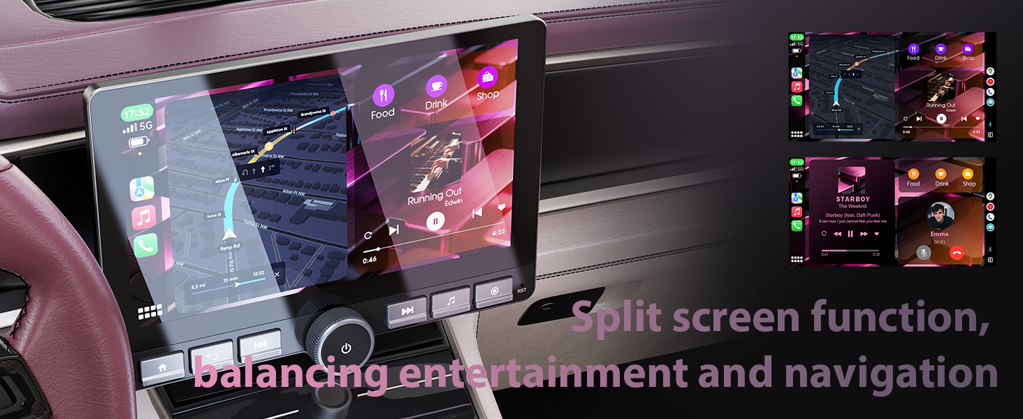 pantalla carplay para auto