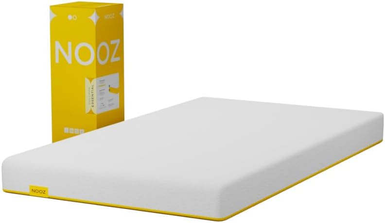 Nooz Colchón en Caja Essential, Matrimonial, Altura 16cm, Espumas de Alta Calidad para un Mejor Descanso