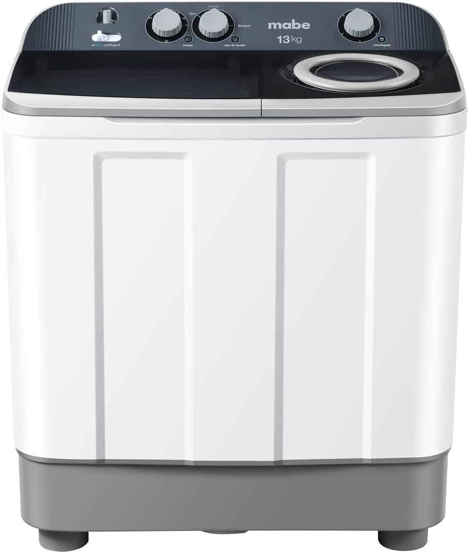mabe Lavadora Semi-Automática 13 kg Blanca