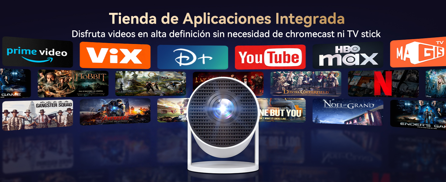 Mini Proyector 4K
