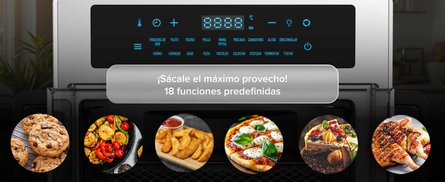 18 funciones predeterminadas