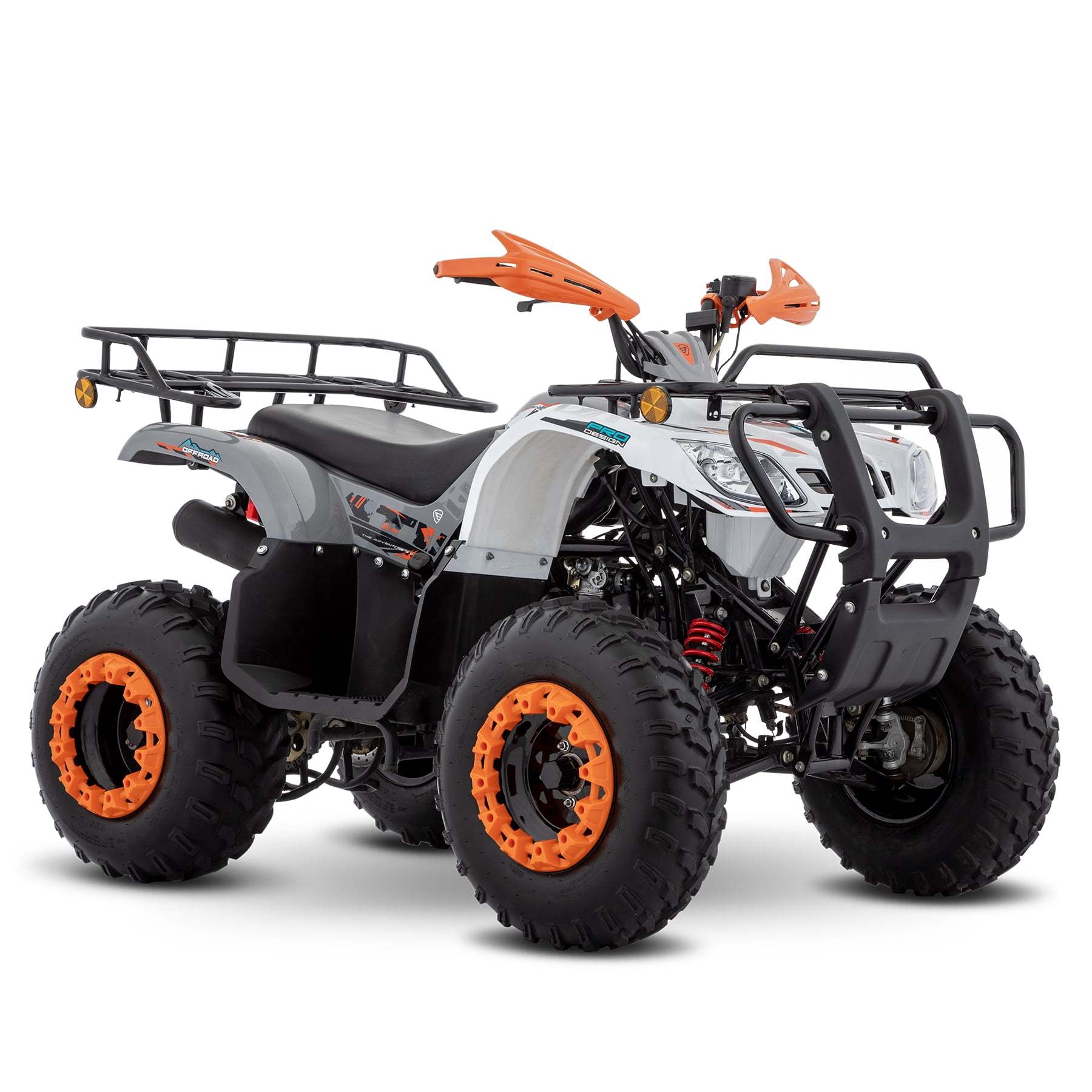 CUATRIMOTO ITALIKA ATV190 GRIS BLANCO