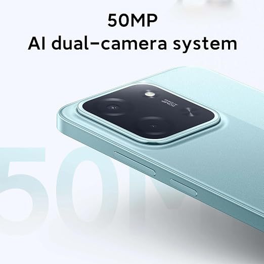 XIAOMI Poco C85 4G LTE (Compatible con T-Mobile Tello Mint y Global) (256 GB + 8 GB) Desbloqueado, Doble SIM, 6.9", 50 MP, Modelo 25078PC3EG (Negro)