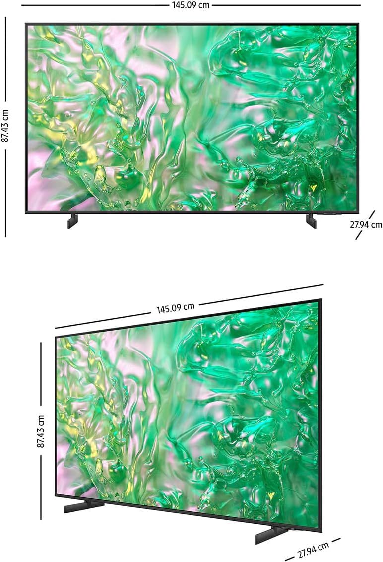 SAMSUNG 75" Crystal UHD U8000F 4K, Procesador Crystal, Diseño Metálico, Knox Security, Escalado 4k, Smart TV (2025)