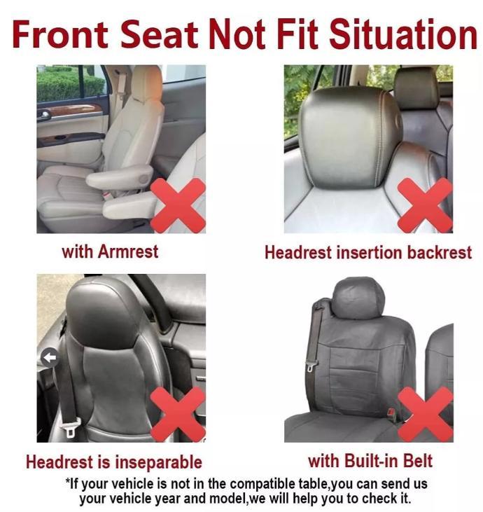 Juego De Fundas Para 5 Asientos De Auto 9 Piezas Universal