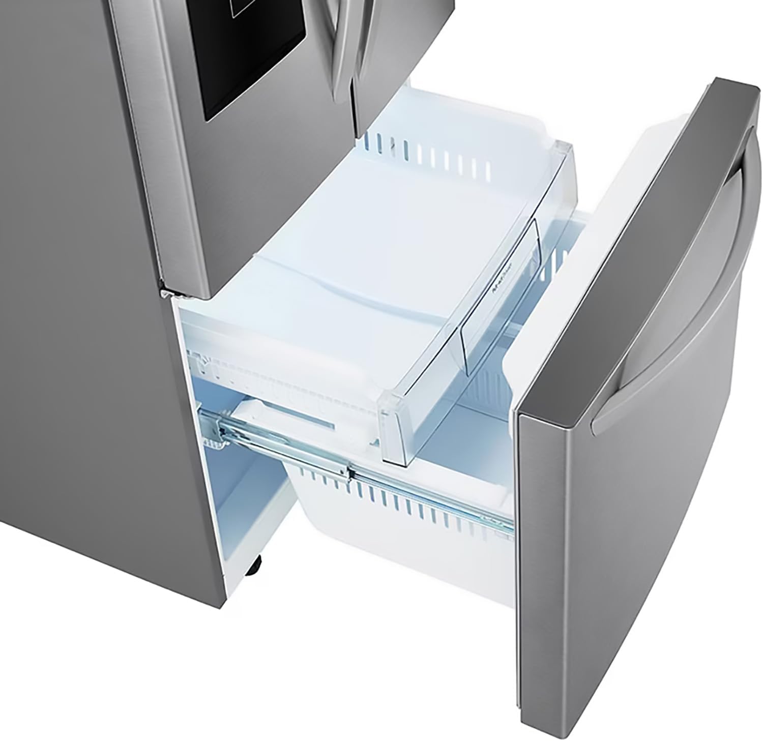 REFRIGERADOR 22" COLOR ACERO INOX FRENCH DOOR INVERTER MARCA LG GM22SGPk