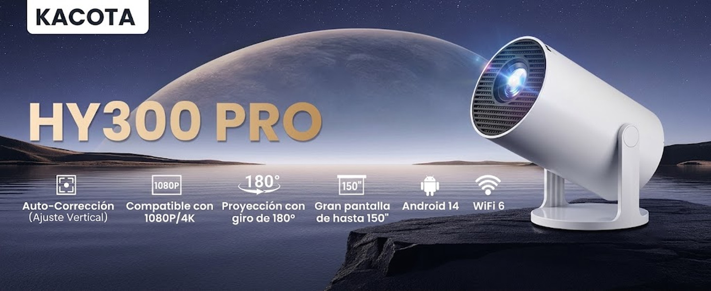 Mini Proyector 4K