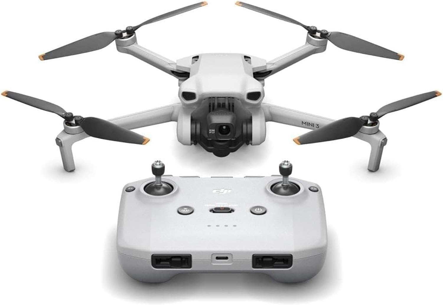 DJI Pack Mini 3 Vuela MÃ¡s (RC) â€“ Dron Mini con cÃ¡mara ligero y plegable con vÃ­deo 4K HDR, Foto de 48MP, 38 min tiempo vuelo, GrabaciÃ³n vertical y funciones inteligentes, Color Gris