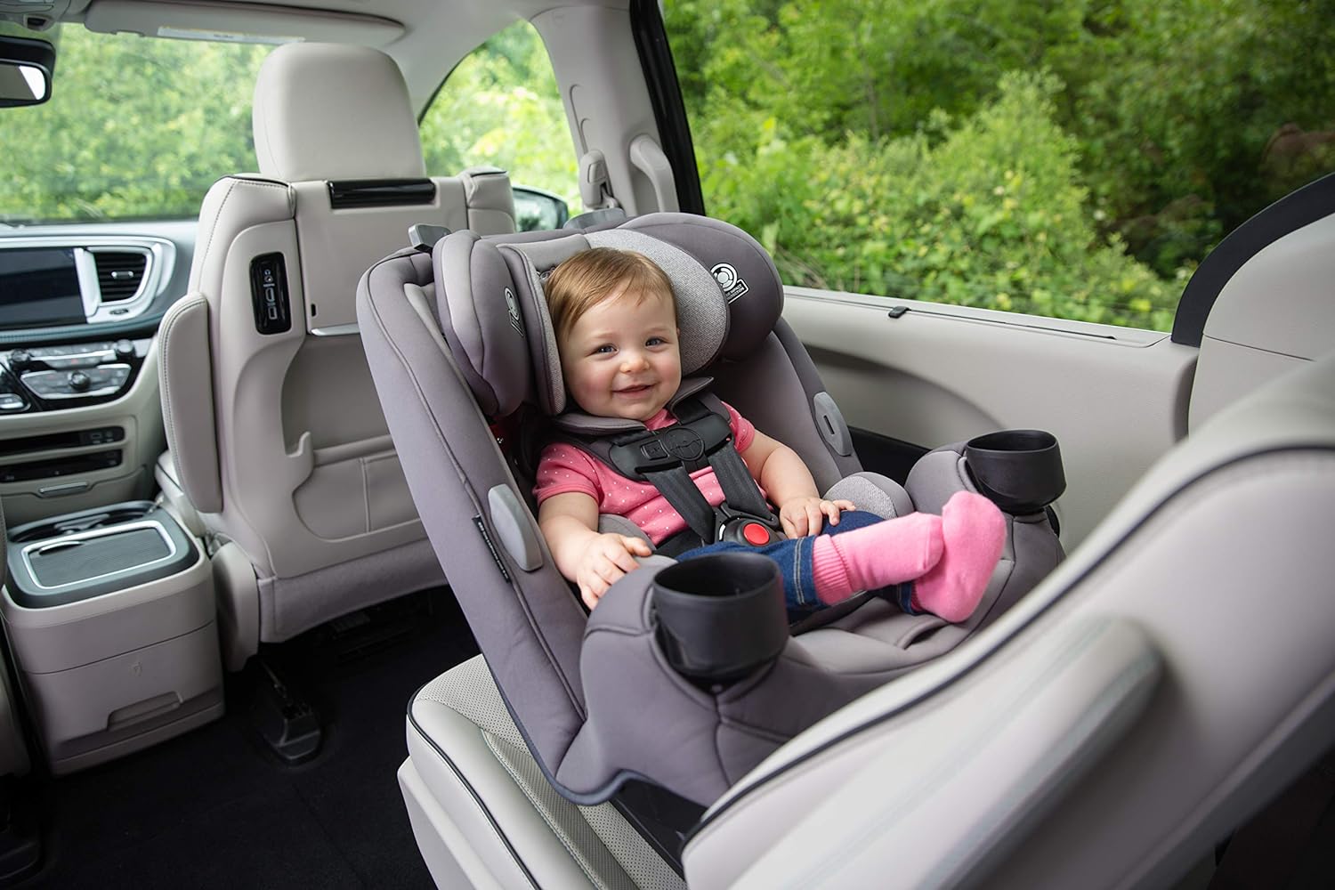 Safety 1st - Auto Asiento de coche Grow And Go 3 en 1, Carbon Rose