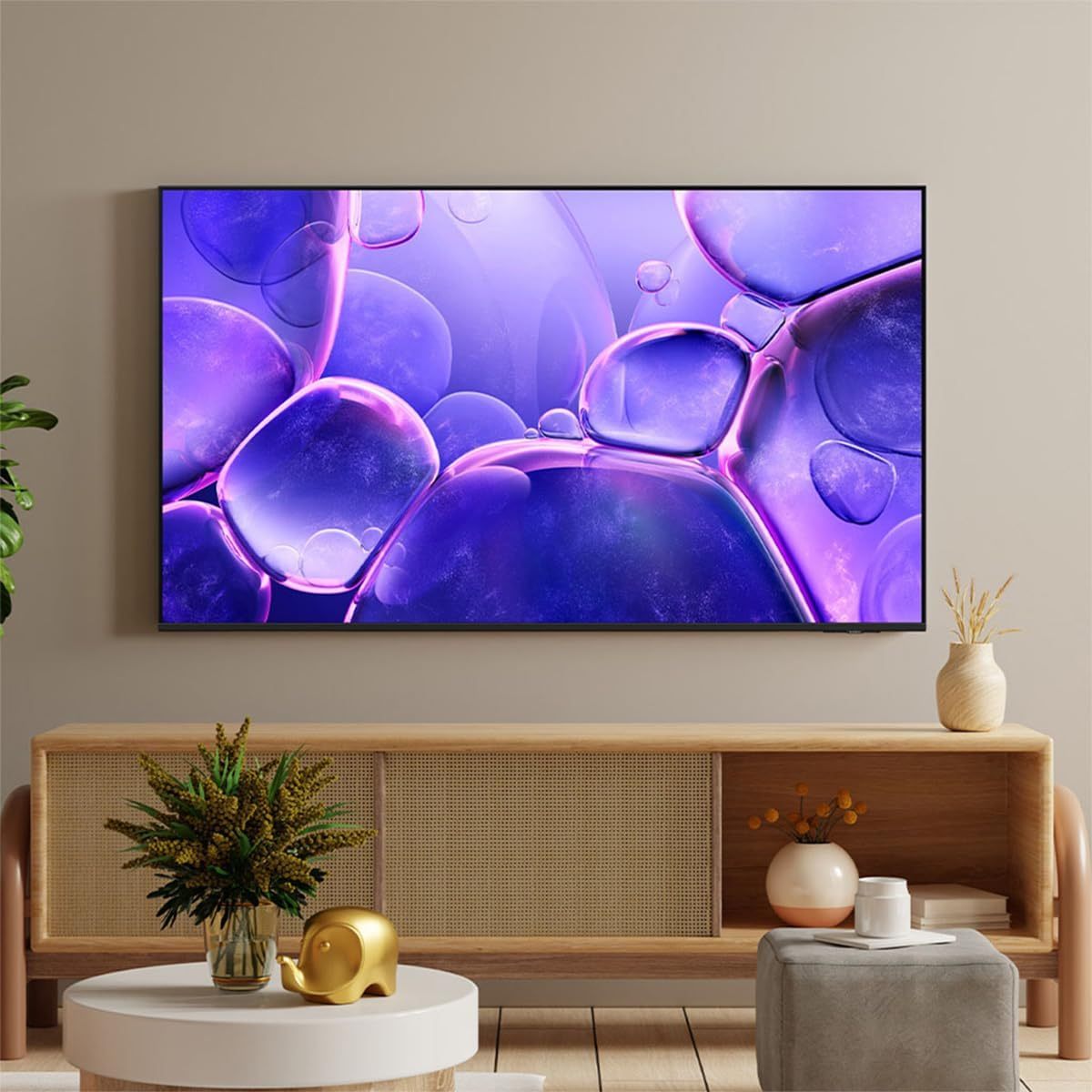 SAMSUNG 75" Crystal UHD U8000F 4K, Procesador Crystal, Diseño Metálico, Knox Security, Escalado 4k, Smart TV (2025)
