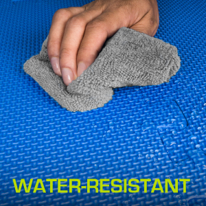 Estera cuadrada de espuma resistente al agua para cochera insonorizada
