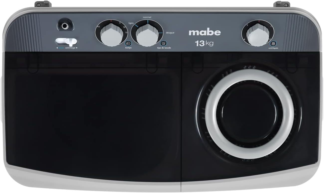 mabe Lavadora Semi-Automática 13 kg Blanca