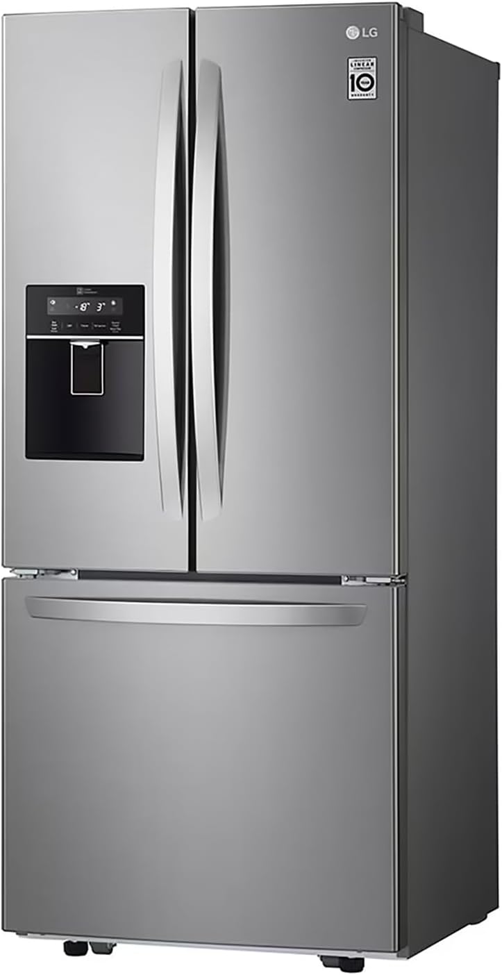 REFRIGERADOR 22" COLOR ACERO INOX FRENCH DOOR INVERTER MARCA LG GM22SGPk