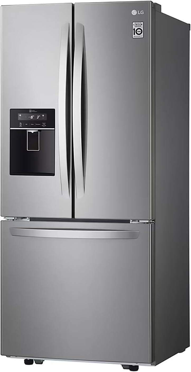REFRIGERADOR 22" COLOR ACERO INOX FRENCH DOOR INVERTER MARCA LG GM22SGPk