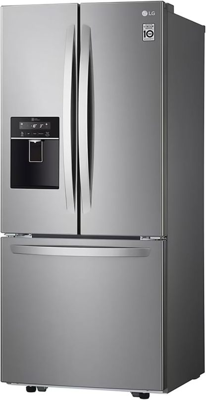 REFRIGERADOR 22" COLOR ACERO INOX FRENCH DOOR INVERTER MARCA LG GM22SGPk