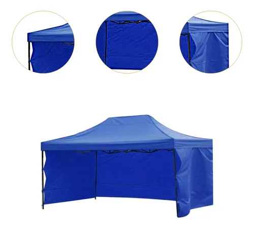 Carpa 3x4.5 Reforzado Plegable Impermeable Con Paredes Toldo