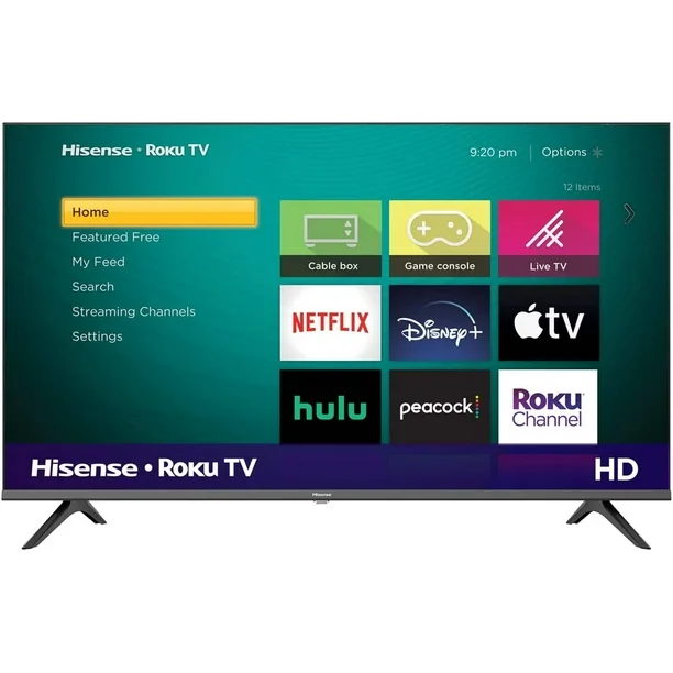 Combo 2 Pantallas Hisense 32" Smart TV ROKU 32H4030F4