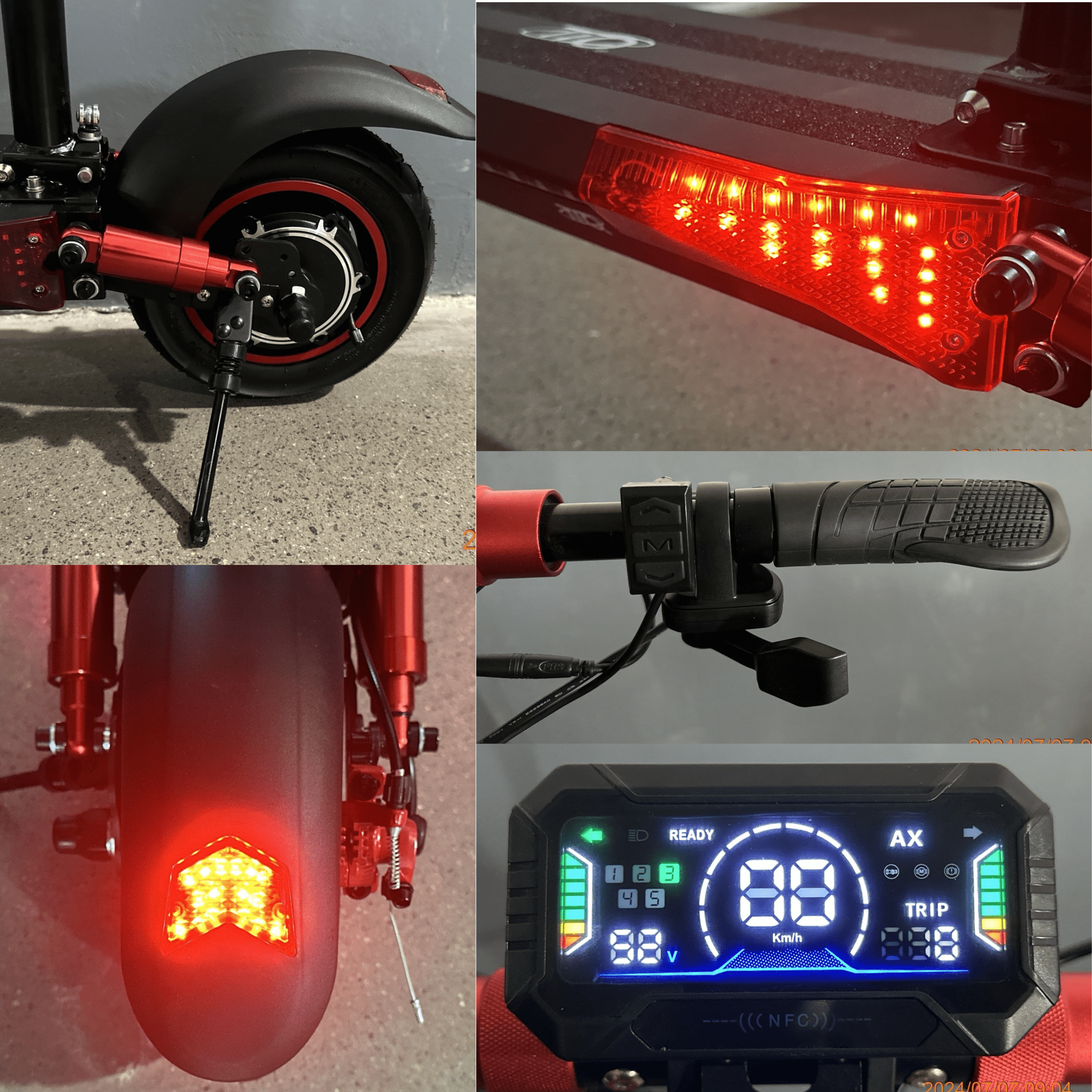 Scooter Eléctrico TIO T5 MASTER 1000W Patín Eléctrico Adulto