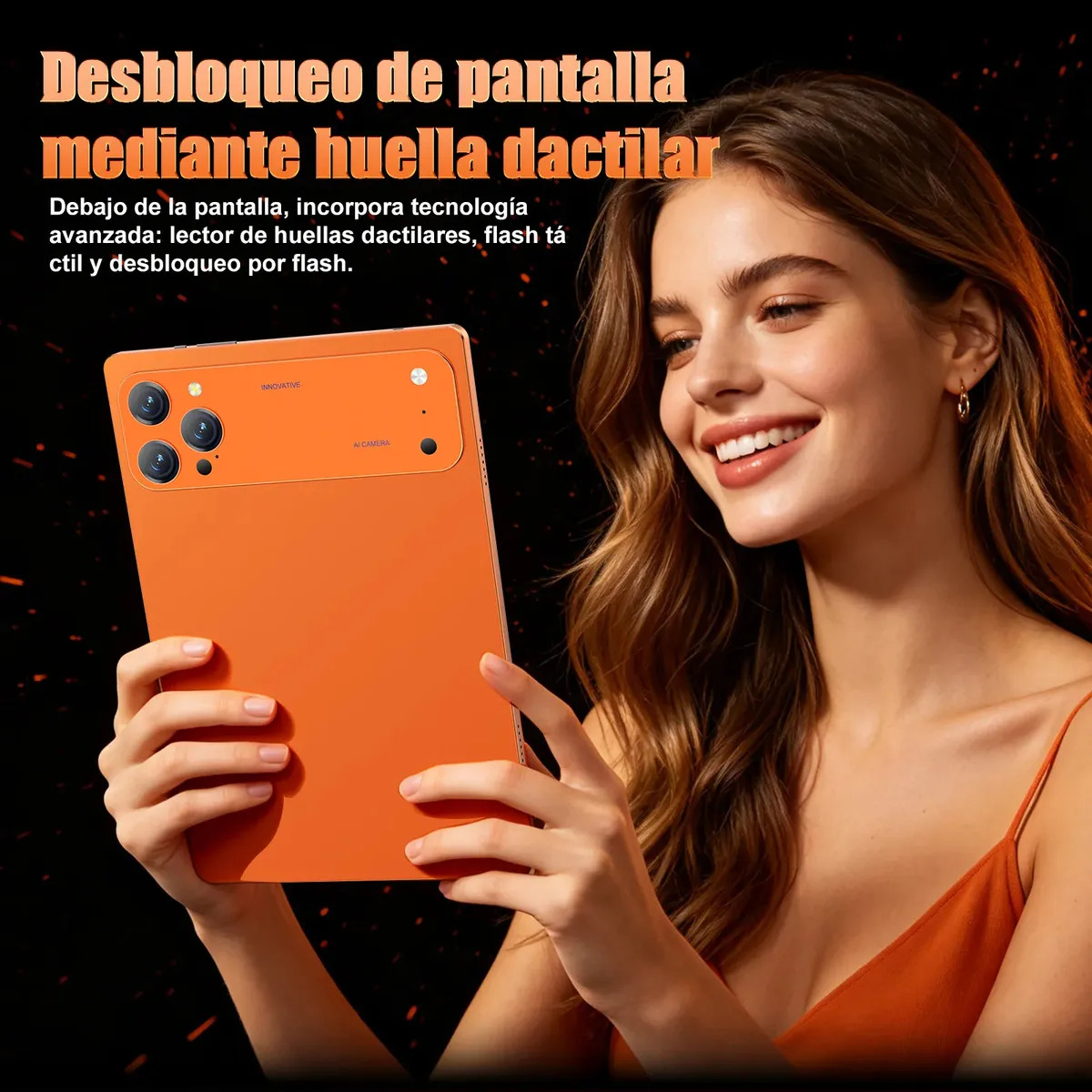Tablet Android 15 de 10.1" con 22GB RAM, 256GB ROM y Funda Teclado