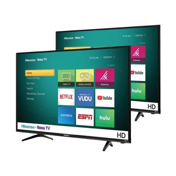 Combo 2 Pantallas Hisense 32" Smart TV ROKU 32H4030F4