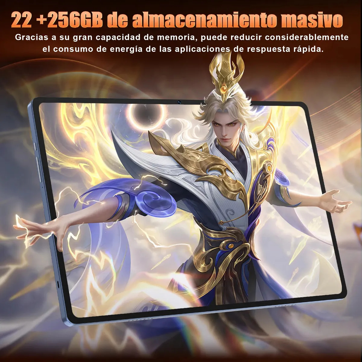 Tablet Android 15 de 10.1" con 22GB RAM, 256GB ROM y Funda Teclado