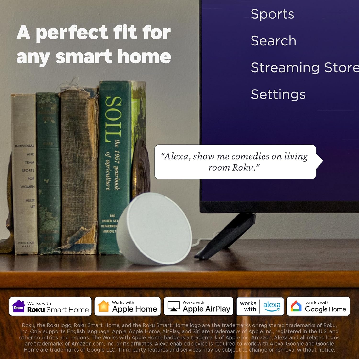 Roku Smart TV 2025 - Serie Selecta de 40 Pulgadas, TV Full HD de 1080p - RokuTV con Control Remoto de Voz - Televisión LED de visualización Plana con Wi-Fi para transmitir Noticias Locales en Vivo