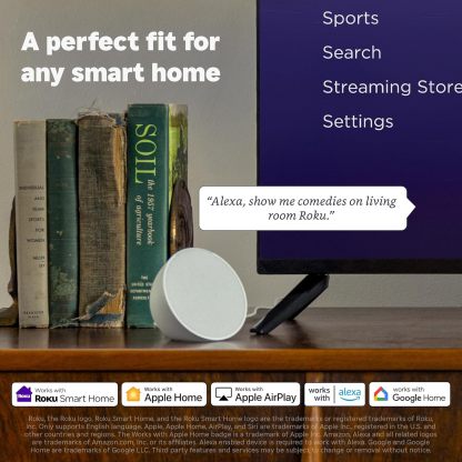 Roku Smart TV 2025 - Serie Selecta de 40 Pulgadas, TV Full HD de 1080p - RokuTV con Control Remoto de Voz - Televisión LED de visualización Plana con Wi-Fi para transmitir Noticias Locales en Vivo