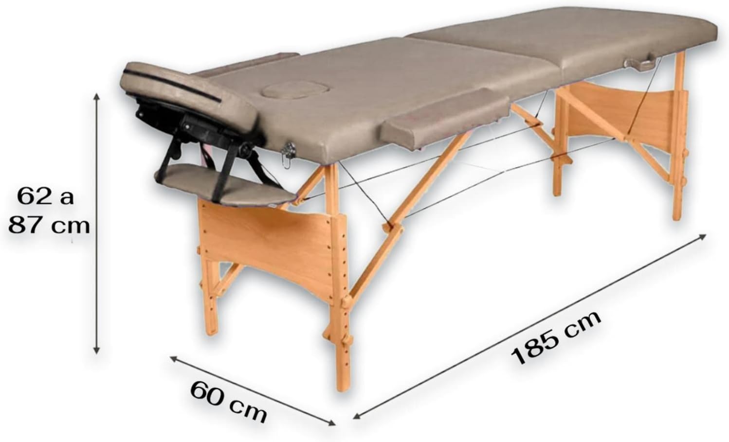 X-PROSS Cama Profesional para Tatuajes Plegable, Cómoda Y Resistente Cama para Masajes Profesional De SPA